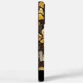 Goldfragmente auf dunkler Oberfläche Case-Mate iPhone Hülle (Rückseite / Rechts)