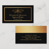 Goldfräser - visitenkarte (Vorne/Hinten)