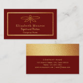 Goldfräser - visitenkarte (Vorne/Hinten)