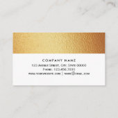 Goldfräser - visitenkarte (Rückseite)