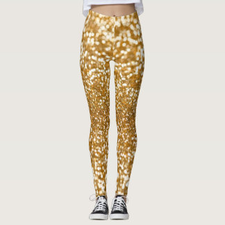Goldfrauen in Leggings
