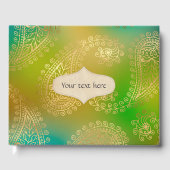 Goldfresser Arabian Gästebuch (Vorderseite)