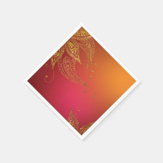 Goldfresser Arabian Serviette (Ecke)