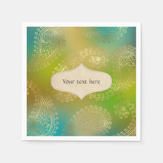 Goldfresser Arabian Serviette (Vorderseite)