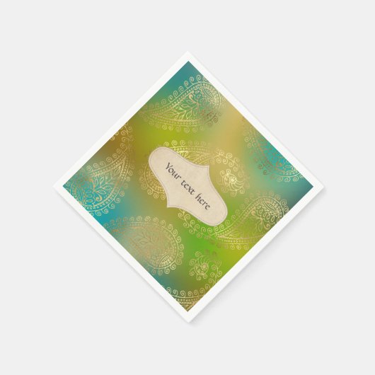 Goldfresser Arabian Serviette (Ecke)