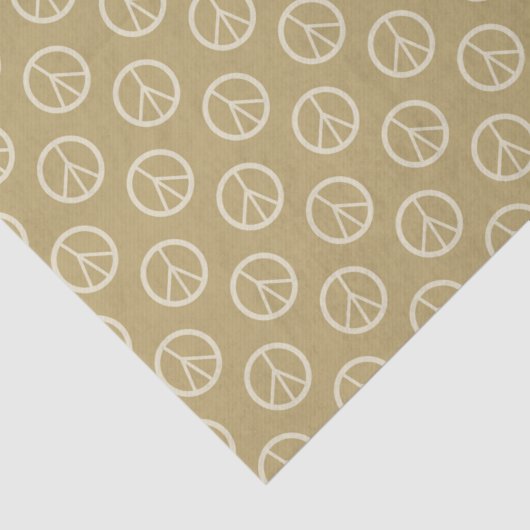 Goldfriedenszeichen Seidenpapier (Detail)