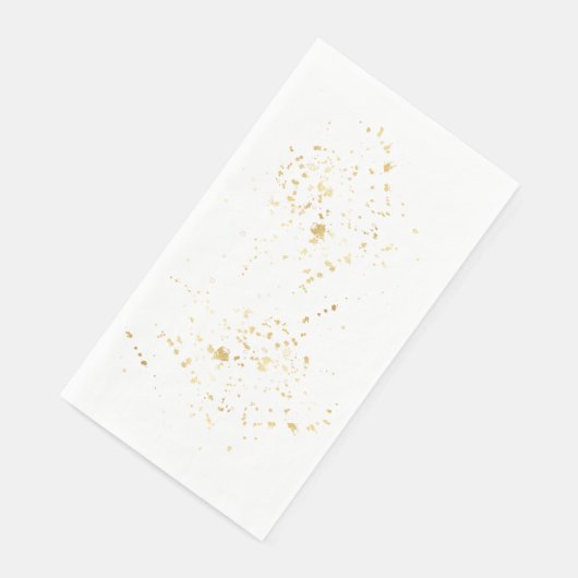 Goldfunde | elegant | Abendessen | Serviette (Ecke)