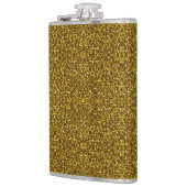Goldfunkel Weihnachten Glitzer Flachmann (Links)
