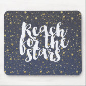 Goldfunkelnde Sterne Mousepad (Vorne)