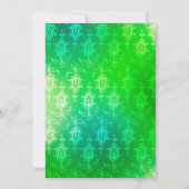 Goldfussan Arabian Bollywood Probe Dinner Einladung (Rückseite)