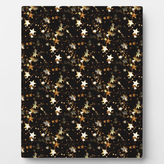 Goldgalaxie Fotoplatte (Vorderseite)