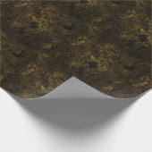 Goldgalaxie Geschenkpapier (Ecke)