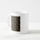 Goldgalaxie Kaffeetasse (Vorderseite Links)
