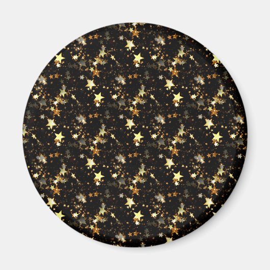 Goldgalaxie Magnet (Vorne)