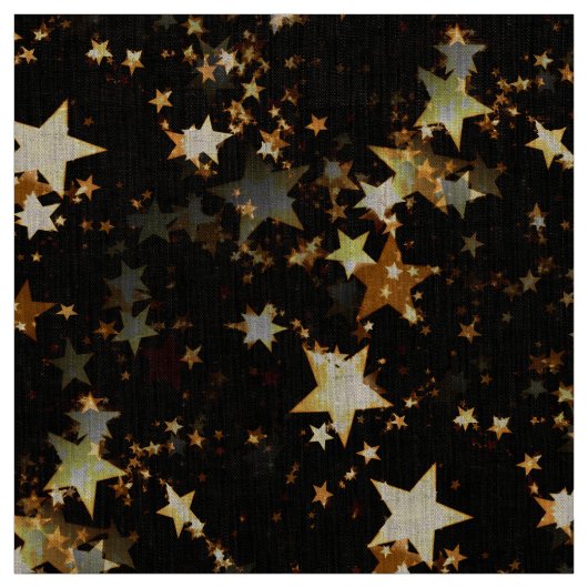 Goldgalaxie Stoff (Muster)