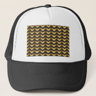Goldgatsby Zickzack Truckerkappe