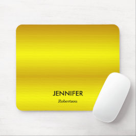 Goldgefälle bei individuelle Name Mousepad