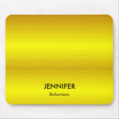 Goldgefälle bei individuelle Name Mousepad (Vorne)