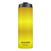 Goldgefälle bei individuelle Name Thermosbecher (Vorderseite)