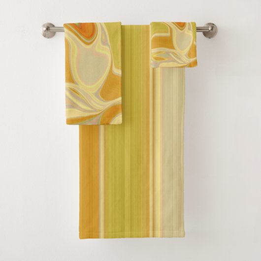Goldgelb Badhandtuch Set (Insitu)