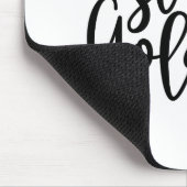 goldgelb bleibe mousepad (Ecke)