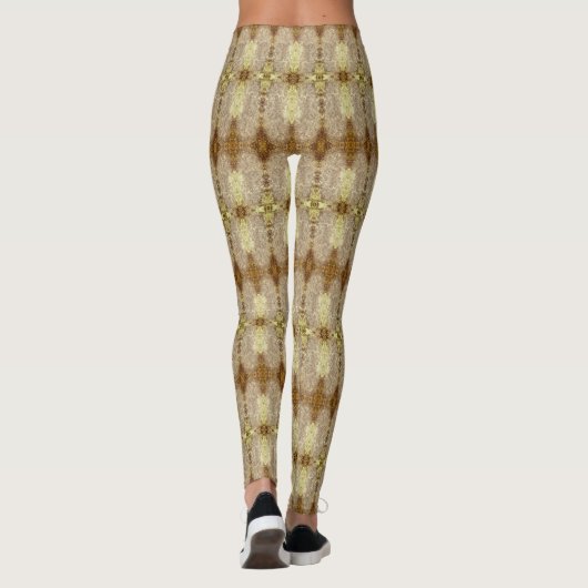 goldgelb leggings (Rückseite)