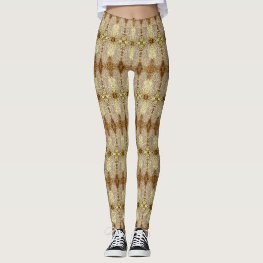 goldgelb leggings (Vorderseite)