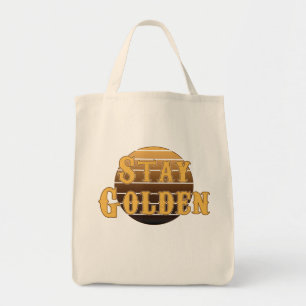 goldgelb Vintag bleibe Tragetasche