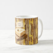 Goldgelbe Bienenhonigseife Kaffeetasse (VorderseiteRechts)