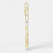 Goldgelbe Honigwabe iPhone Hülle (Linke Seite)