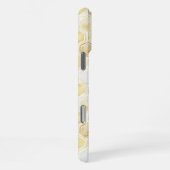 Goldgelbe Honigwabe iPhone Hülle (Rechte Seite)