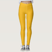 Goldgelbe Leggings (Vorderseite)