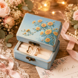Goldgelber Vintage-Sonnenblumen-Zweig-Dekoupage Seidenpapier