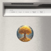 Goldgeld-Goldmünzen Magnet (In Situ (Geschirrspüler))