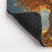 Goldgeld-Goldmünzen Mousepad (Ecke)