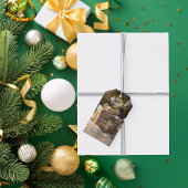 Goldgeschenk personalisiert Weihnachten Geschenkanhänger