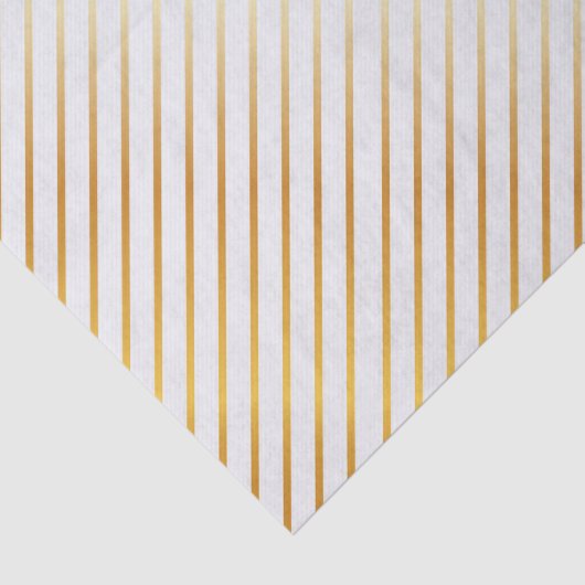 Goldgestreifte Eleganz Seidenpapier (Ausschnitt)