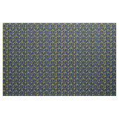 Goldginkgo Stoff (Yard (91,4 cm))