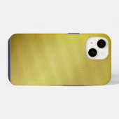 Goldgitter iPhone Hülle (Rückseite (Horizontal))