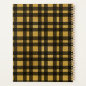 Goldgitter kariert 2024 planer (Rückseite)