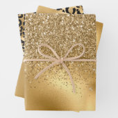 Goldglam Geschenkpapier Set (Beispiel)