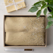 Goldglam-Sparkone-Imitat Glitzer Seidenpapier (Geschenk)