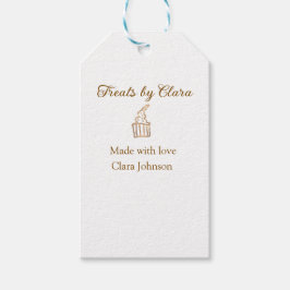 Goldglanzbäckerei aus Leckereien mit Liebe Name hi Geschenkanhänger