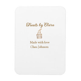 Goldglanzbäckerei aus Leckereien mit Liebe Name hi Magnet