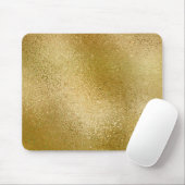 Goldglänzender abstrakter Hintergrund Mousepad (Mit Mouse)