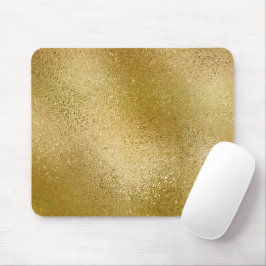 Goldglänzender abstrakter Hintergrund Mousepad