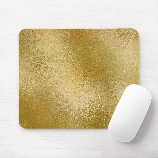Goldglänzender abstrakter Hintergrund Mousepad (Mit Mouse)
