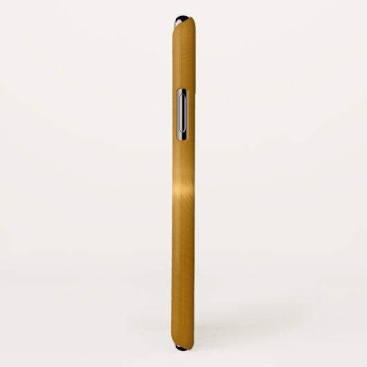 Goldglänzendes Edelstahl-Metall Case-Mate iPhone Hülle (Hinten/Rechts)