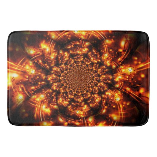 Goldglanzlichter Badematte (Vorderseite)