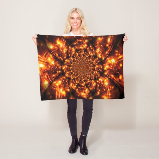 Goldglanzlichter Fleecedecke (Beispiel)